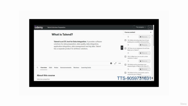 Talend Interview Preparation – Screenshot 4