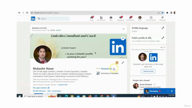 Learn how to use LinkedIn We-Connect automation tool – Screenshot 1
