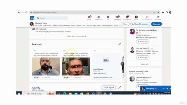 Learn how to use LinkedIn We-Connect automation tool – Screenshot 2