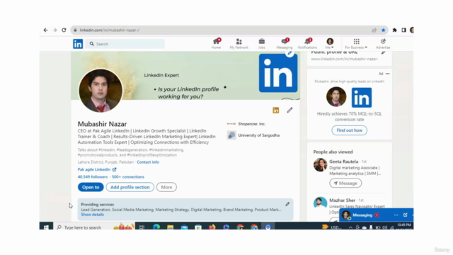 Learn how to use LinkedIn We-Connect automation tool – Screenshot 4