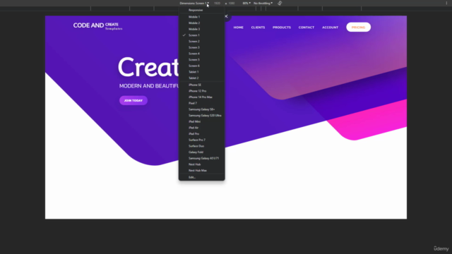 Build Mega Responsive Website: HTML, CSS, JavaScript – Screenshot 4