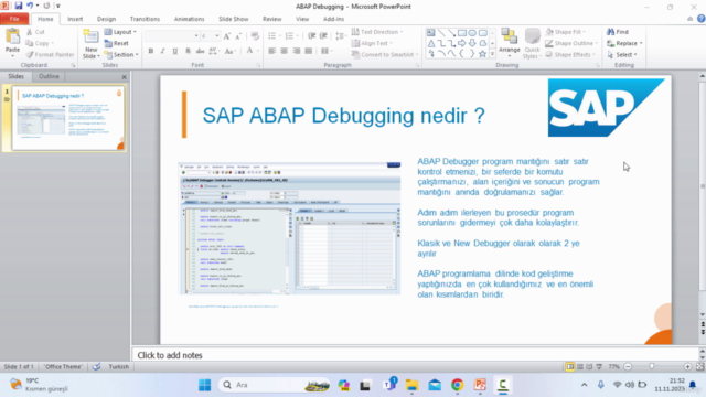 SAP ERP - ABAP Debugging Eğitim Seti – Screenshot 1