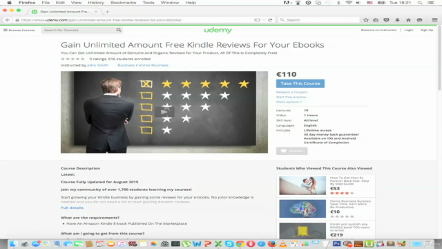 Gain Unlimited Amounts of Kindle Reviews For Your Ebooks – Screenshot 1