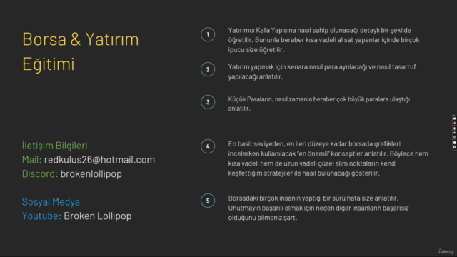 Borsa Teknik Analiz ve Yatırımcı Olma Eğitimi – Screenshot 1