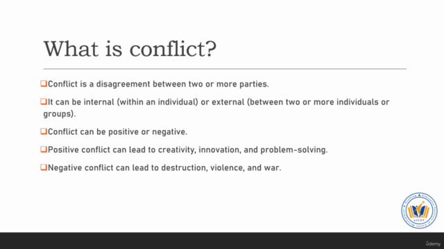 Mastering Conflict Resolution and Creative Problem Solving - Screenshot_01