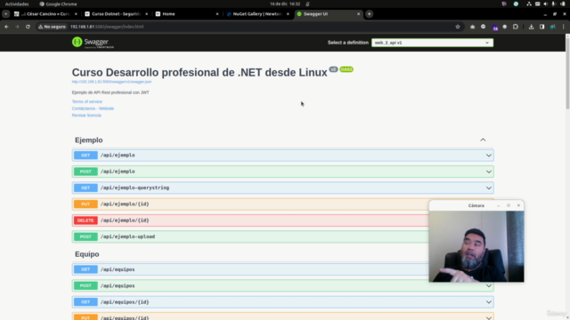 Desarrollo profesional con .NET desde Linux (2025) – Screenshot 4