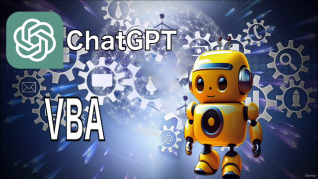 【最新GPT-4】生成AI ChatGPTでExcelのVBAコードを生成 データ分析にフル活用!初心者向け実践コース – Screenshot 1