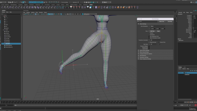 Sıfırdan MAYA Character Body & Facial RİGGİNG Eğitimi – Screenshot 2