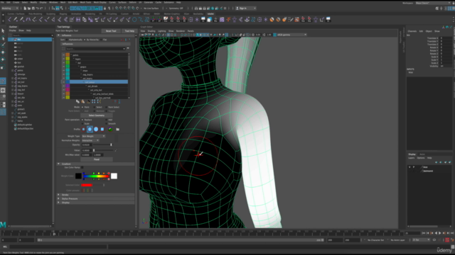 Sıfırdan MAYA Character Body & Facial RİGGİNG Eğitimi – Screenshot 3