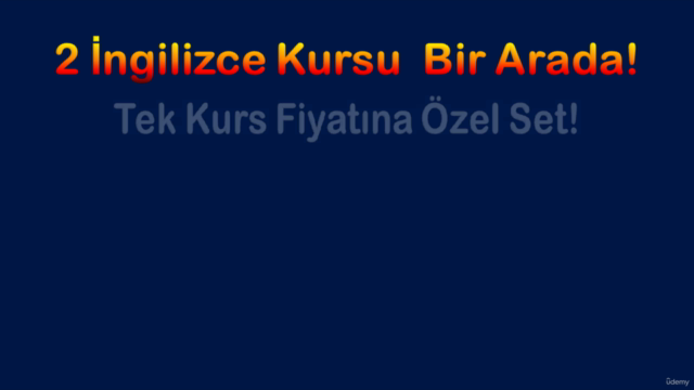 2 İNGİLİZCE KURSU BİR ARADA! - TEK KURS FİYATINA 'ÖZEL SET'! – Screenshot 1