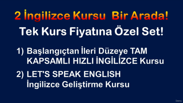 2 İNGİLİZCE KURSU BİR ARADA! - TEK KURS FİYATINA 'ÖZEL SET'! – Screenshot 2
