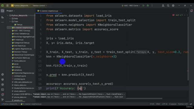 Machine Learning - Fundamental of Python Machine Learning – Screenshot 4