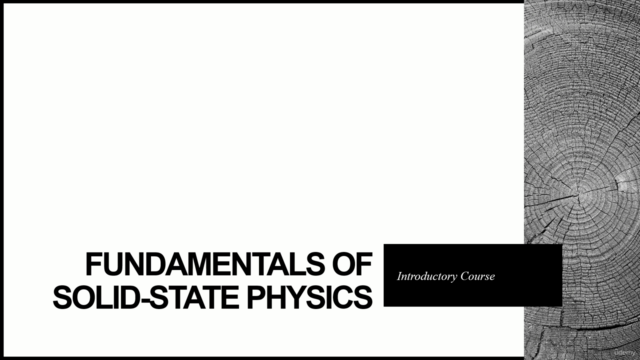 Fundamentals of Solid-State Physics – Screenshot 1