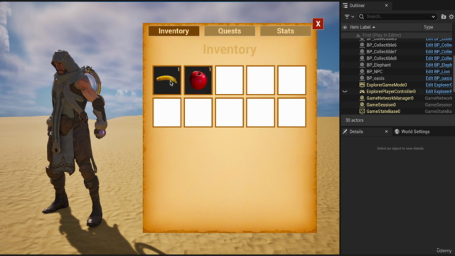 Unreal Engine 5 PL: Zarządzanie danymi z Blueprints - Screenshot_01
