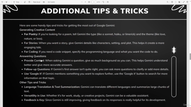 Google Gemini Mastery: From Beginner To Expert – Screenshot 4
