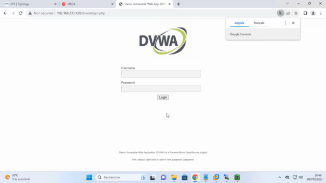 EVE-NG - Réussir les LABS de CERTIFICATIONS de Cybersécurité – Screenshot 2
