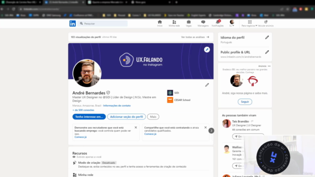 Transição de Carreira para UX Design 2024 – Screenshot 3