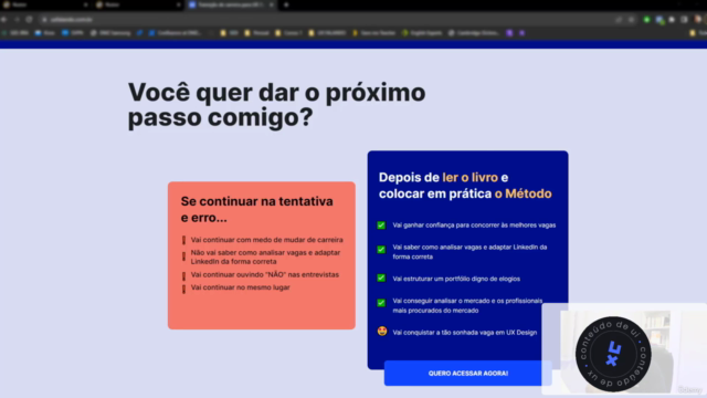 Transição de Carreira para UX Design 2024 – Screenshot 4