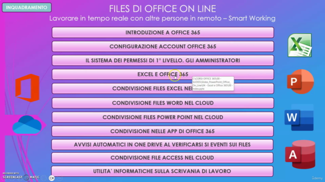 One Drive per lo Smart Working. Microsoft 365 certified – Screenshot 2