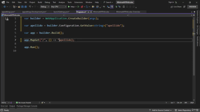 Construyendo Minimal APIs con ASP.NET Core 9 y EF Core – Screenshot 1
