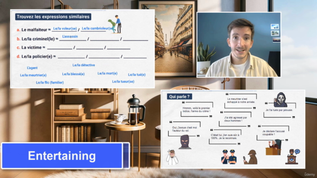 The Complete French Course : Daily Life Conversations – Screenshot 3