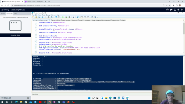 Managing M365 users and groups with Powershell graph - Screenshot_01