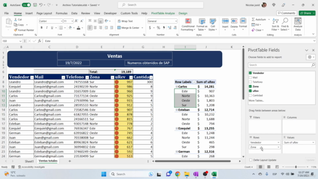 Excel | Introducción al Mundo Profesional – Screenshot 3