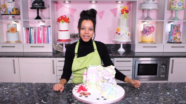 Baby Bag Novelty Carved Cake for Cake Decorators – Screenshot 1