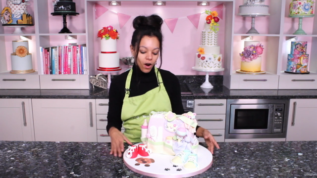 Baby Bag Novelty Carved Cake for Cake Decorators – Screenshot 4