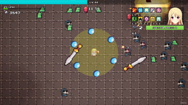 Unreal Engine 5: Create a top-down 2D survivors style game – Screenshot 4