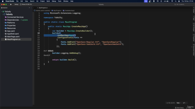 Getting Started With .NET MAUI – Screenshot 1