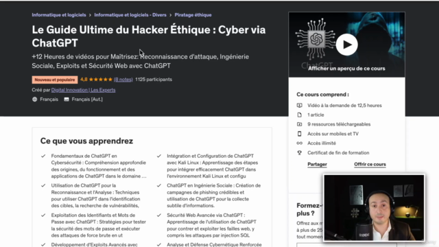 Le Guide Ultime du Hacker Éthique : Cyber via ChatGPT (2024) - Screenshot_01