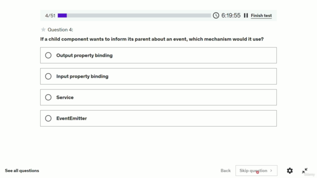Vue JS Developer Interview Questions Practice Test Quiz – Screenshot 1