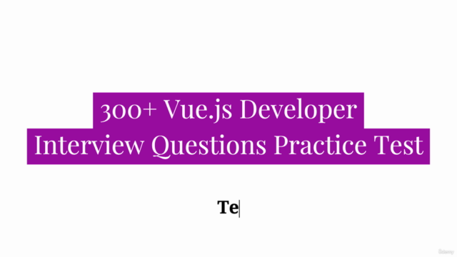 Vue JS Developer Interview Questions Practice Test Quiz – Screenshot 4