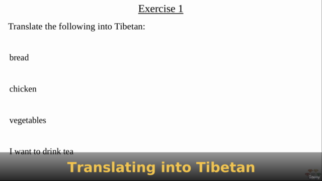 Elementary Tibetan Language and Culture – Screenshot 3