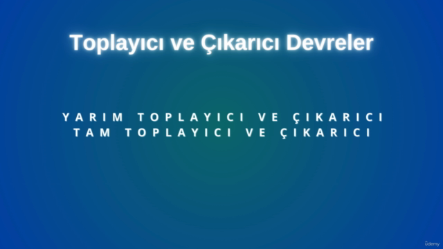 Dijital Elektronik - (Sayısal Sistemler ve Tasarım) – Screenshot 3