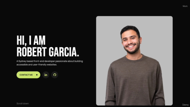 Web 101: Building Portfolios with HTML, CSS, and JavaScript – Screenshot 3