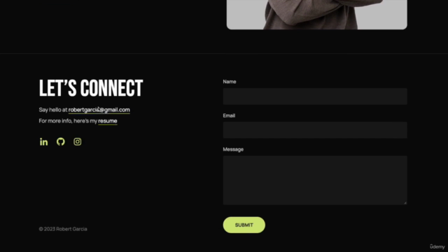 Web 101: Building Portfolios with HTML, CSS, and JavaScript – Screenshot 4