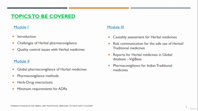 Pharmacovigilance of Herbal and Traditional Medicines – Screenshot 1