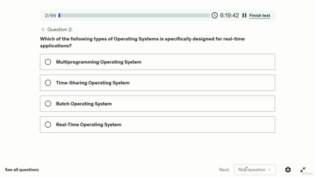 Operating System Interview Questions Practice Test Quiz – Screenshot 1