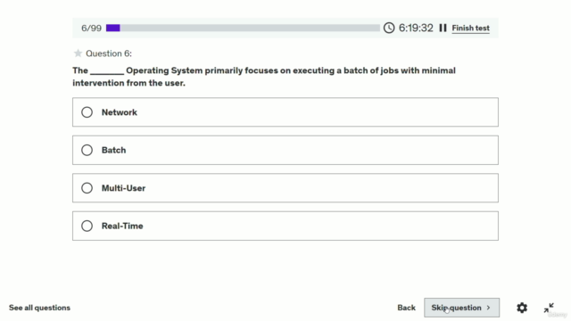 Operating System Interview Questions Practice Test Quiz – Screenshot 2