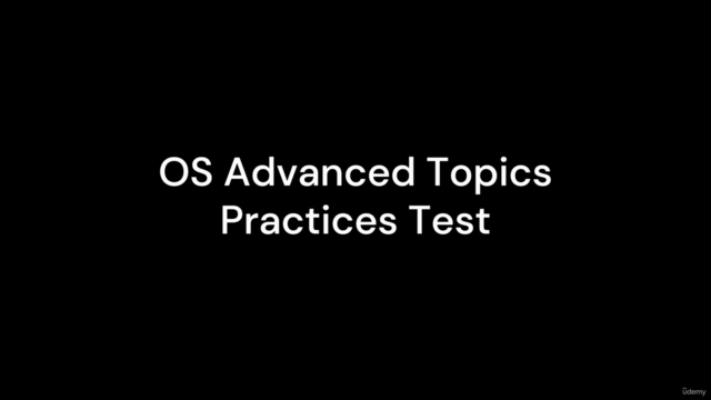 Operating System Interview Questions Practice Test Quiz – Screenshot 3