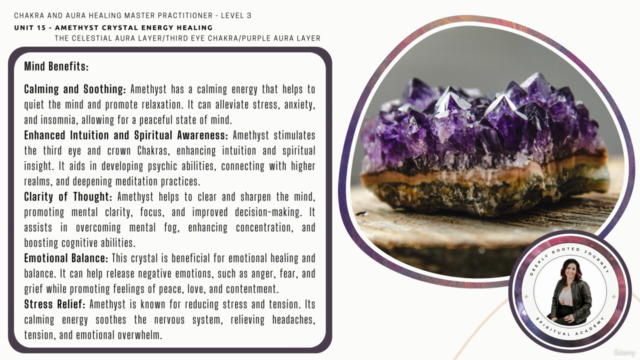 CHAKRA AND AURA SPIRITUAL HEALING PRACTITIONER - LEVEL 3 – Screenshot 2