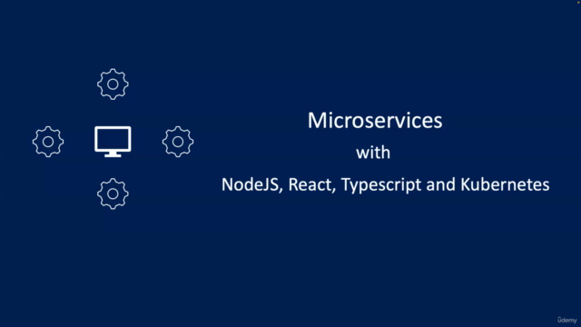 Microservices with NodeJS, React, Typescript and Kubernetes – Screenshot 1