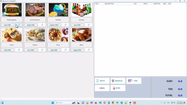 Aplicaciones C# Realtime Database y Pagos Stripe – Screenshot 1