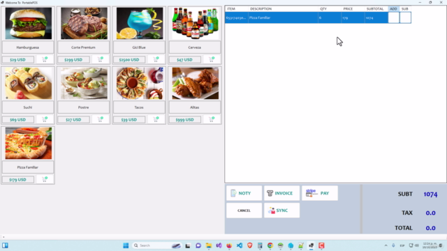 Aplicaciones C# Realtime Database y Pagos Stripe – Screenshot 2