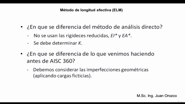Especialización En Ingeniería Estructural En Acero. Módulo 5 – Screenshot 1