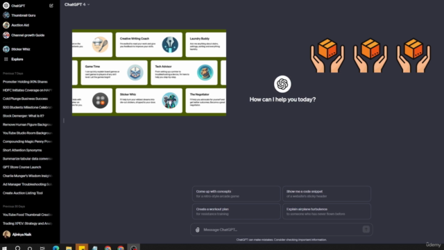 Unlock the Future of AI: GPT Builder Basic Course – Screenshot 3