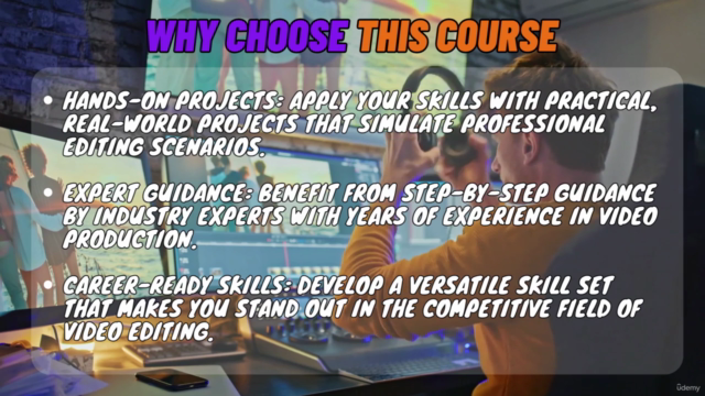The Complete Video Editing Bootcamp from Beginning to Expert – Screenshot 4