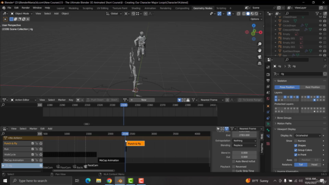 The Ultimate Blender 3D Animated Short AI Course – Screenshot 1